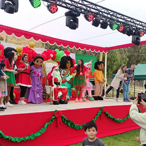 Fiesta navidad en la Serena